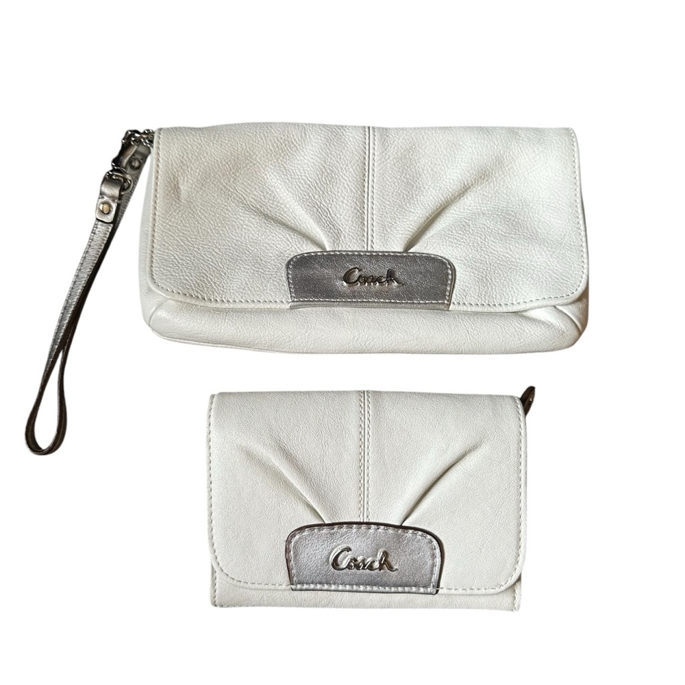 Y2K Coach Wristlet and Wallet Set